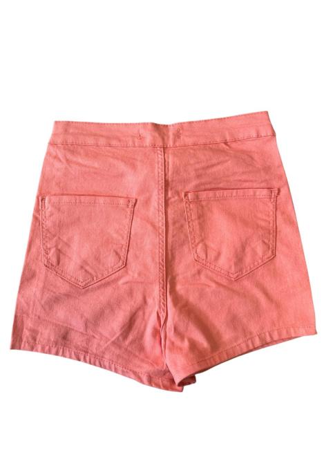 Blugi scurți damă de vară – elastici, mulați, cu buzunare la spate, Corai,Engros